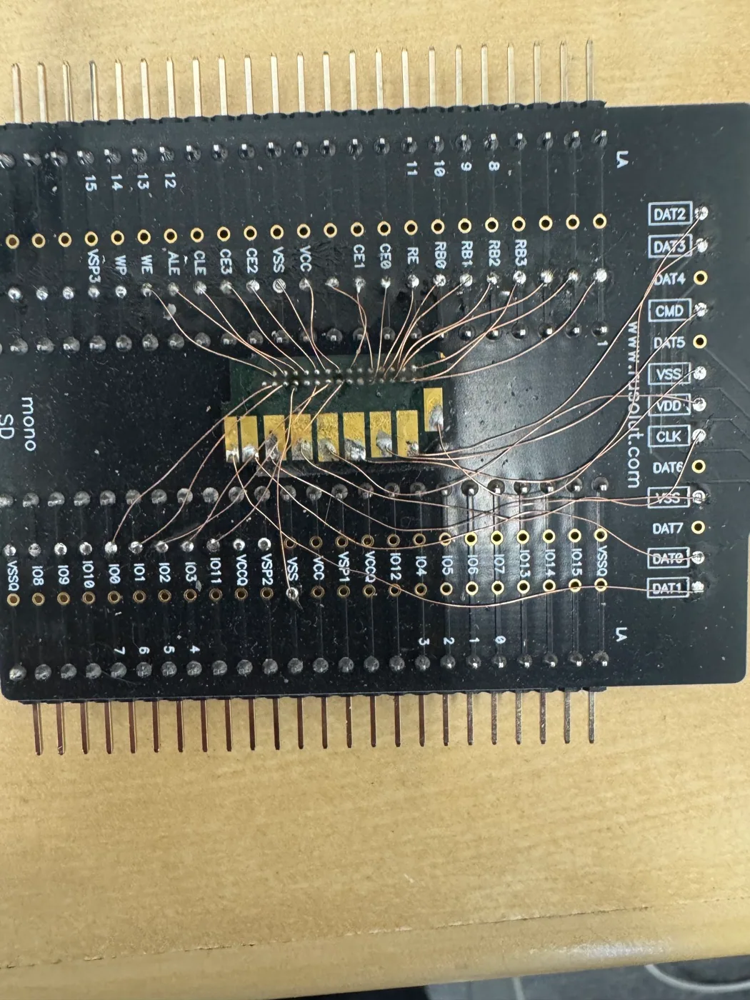 Detailed component-level board work